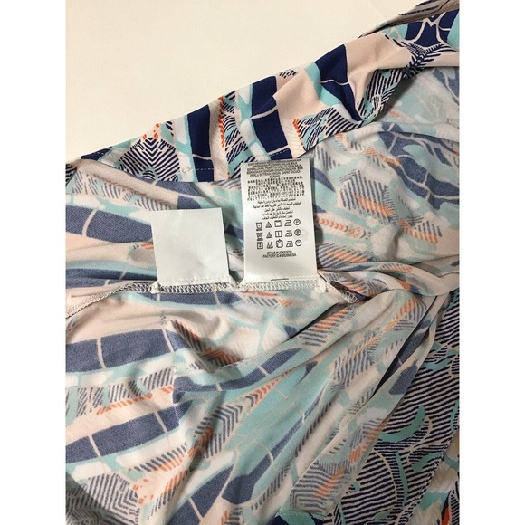 NWT BCBG MAX AZRIA Paisley Blue Printed Wrap Dress, Size Medium - Picture 11 of 14